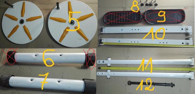 Orbitrek HERTZ BY410B - części do orbitreka !
