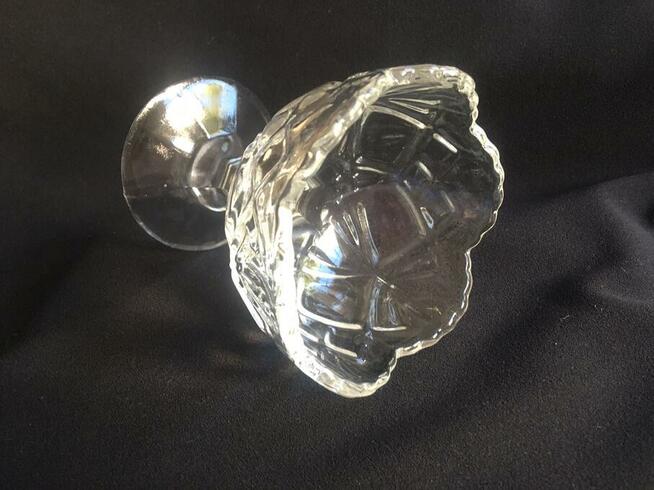 PRL cukiernica pucharek szklana