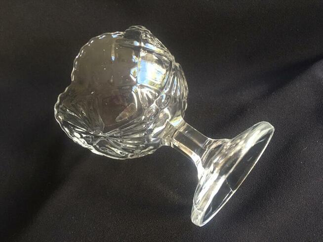 PRL cukiernica pucharek szklana