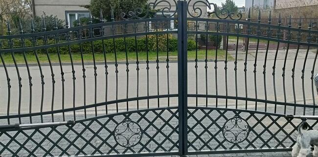 Brama przesuwna kuta, wysokiej jakosci