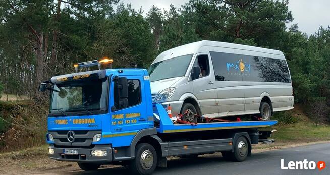 Profesjonalna pomoc drogowa A2 S17 KAŁUSZYN MIŃSK MAZ.