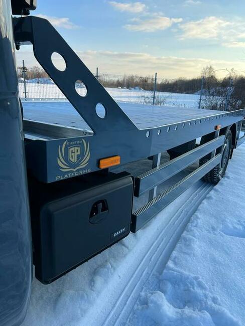 Zabudowa AUTOLAWETA aluminium producent GP-Platforms laweta