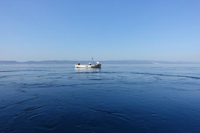 Chorwacja BRELA świetne pokoje w centrum z widokiem na morze