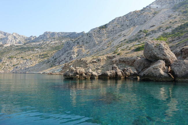 Chorwacja BRELA świetne pokoje w centrum z widokiem na morze