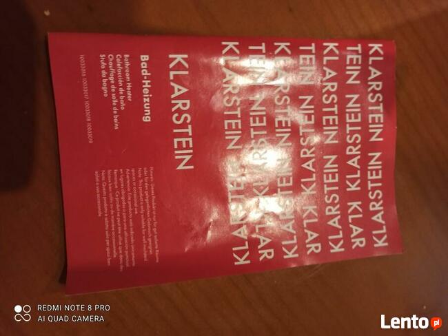 Niemiecki panel grzewczy elektryczny