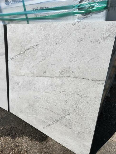 Highway white płyty tarasowe do ogrodu 60x60x20 gres 2cm