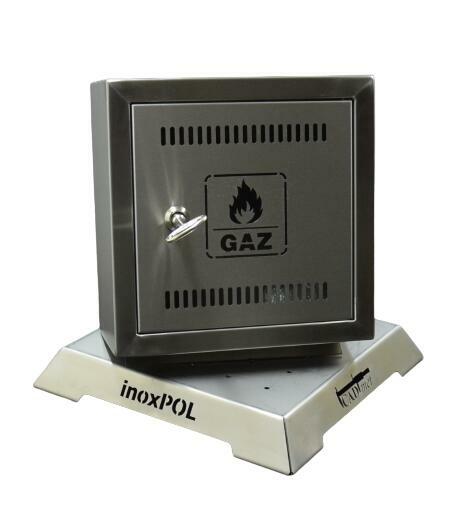 Szafka gazowa - Typ IZ-1 INOX (zawór gazu)