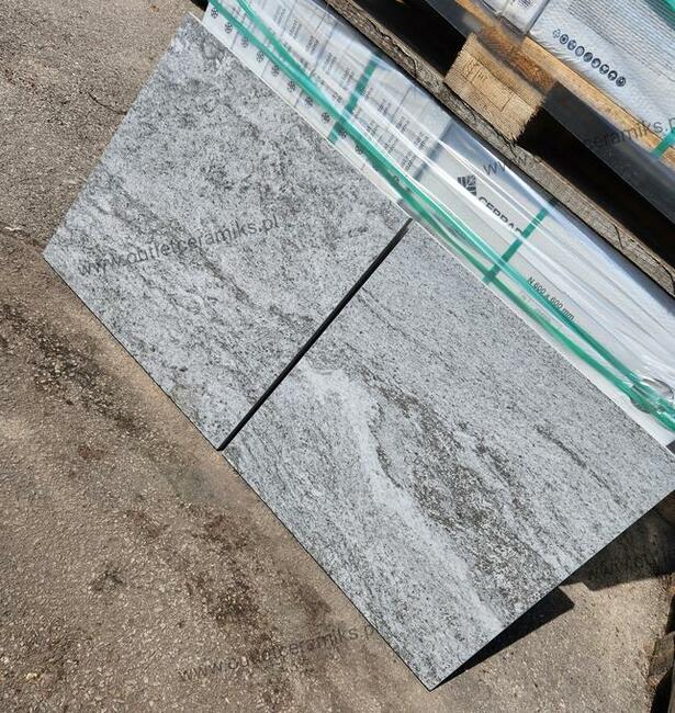 Arragos ciemny szary kamień 60x60x20 płyty tarasowe gres 2cm