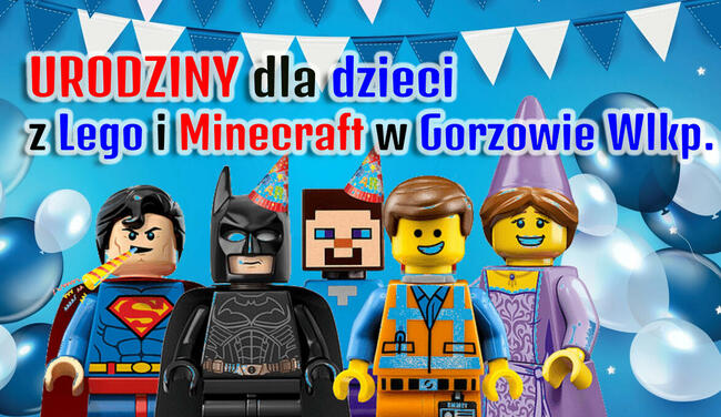 Urodziny z Lego i Minecraft w Gorzowie Wlkp.