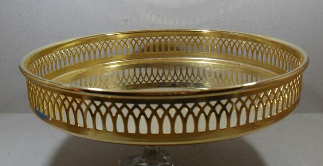 Taca Platerowana 24 K Złotem , Scandia Gold