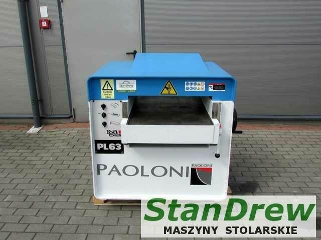 Grubościówka Strugarka Paoloni szer. 630 mm, obrabiarka