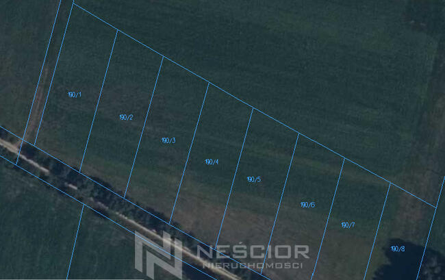 Działki pod zabudowę zagrodową w Rogóźcu