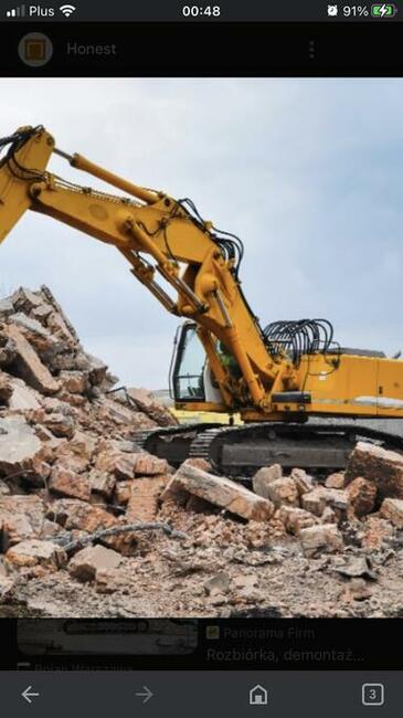 Rozbiórki budynków, wyburzenia, transport