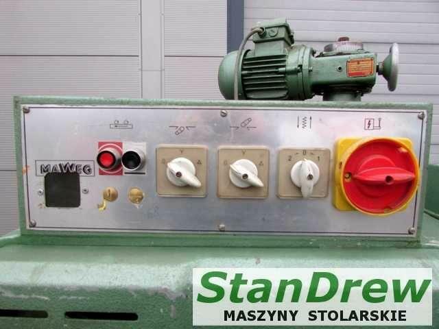 Szlifierka przelotowa dwustronna MAWEG SE 2 do drewna