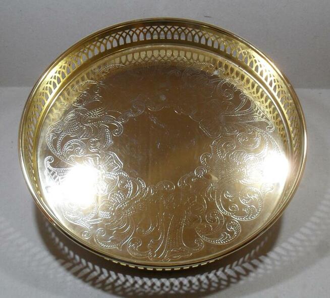 Taca Platerowana 24 K Złotem , Scandia Gold