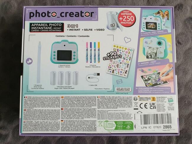 Aparat natychmiastowy Canal Toys CLK 001 niebieski