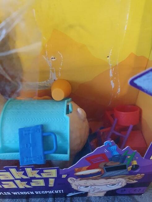 Paki Alpaki, gra zręcznościowa, plująca lama