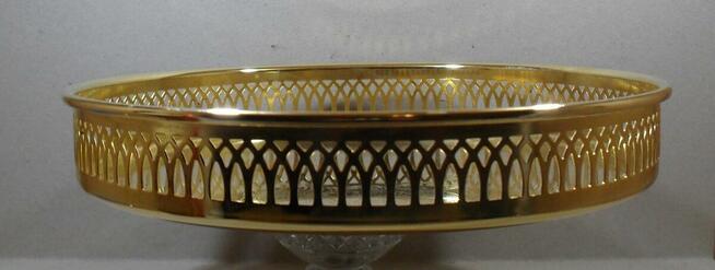 Taca Platerowana 24 K Złotem , Scandia Gold