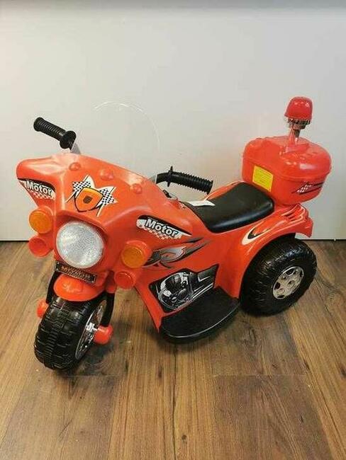 Motorek Elektryczny, Jeździk na Akumulator Czerwony