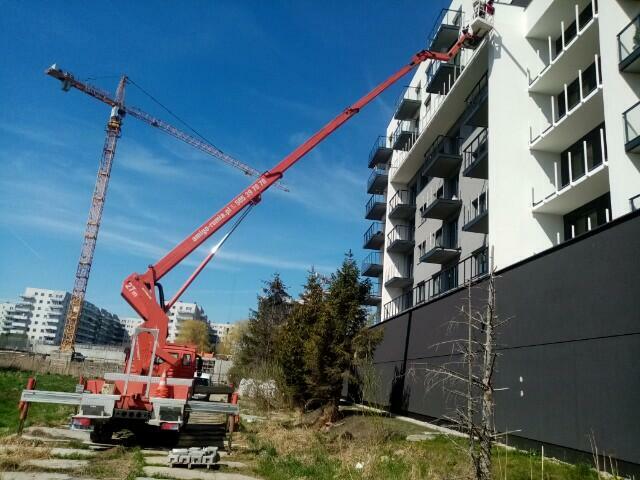 Podnośnik koszowy, zwyżka 70m-53m-45m-30m 4x4 27m-22m