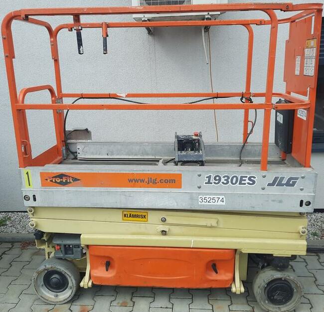 2007 JLG1930ES podest roboczy nowe Akumulatory 20 tys NETTO