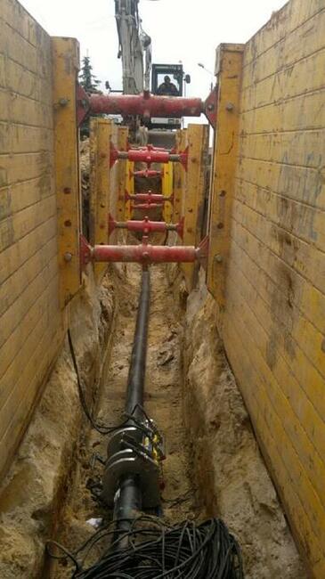 OBUDOWY DO WYKOPÓW 3x1,5 gr.6cm gł.do 3m-NOWE!!!