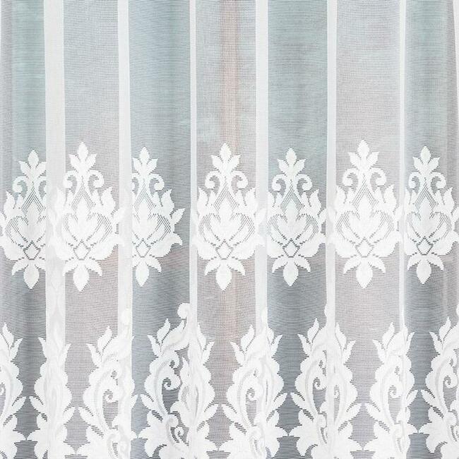 Firany żakardowe na metry, duży wybór wzorów, firana długa