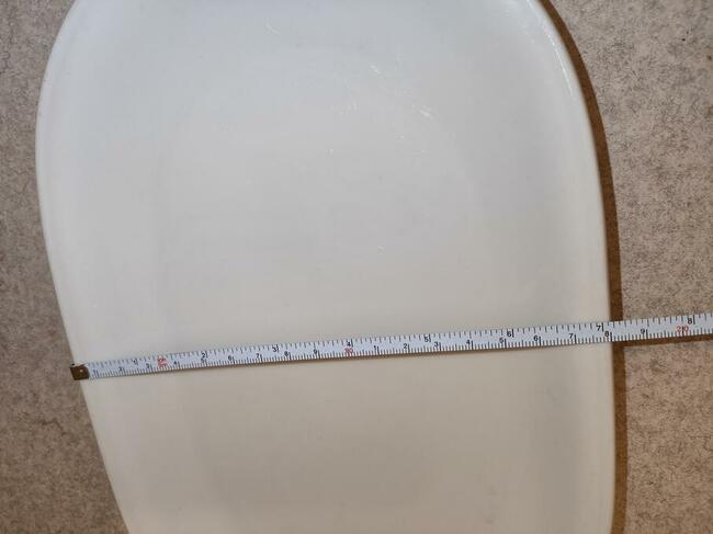 Półmisek owalny porcelana ; Włocławek , Karolina