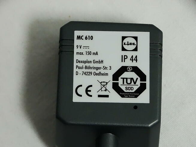 Kamera do monitoringu czarno/biała do bezpośredniego podłącz