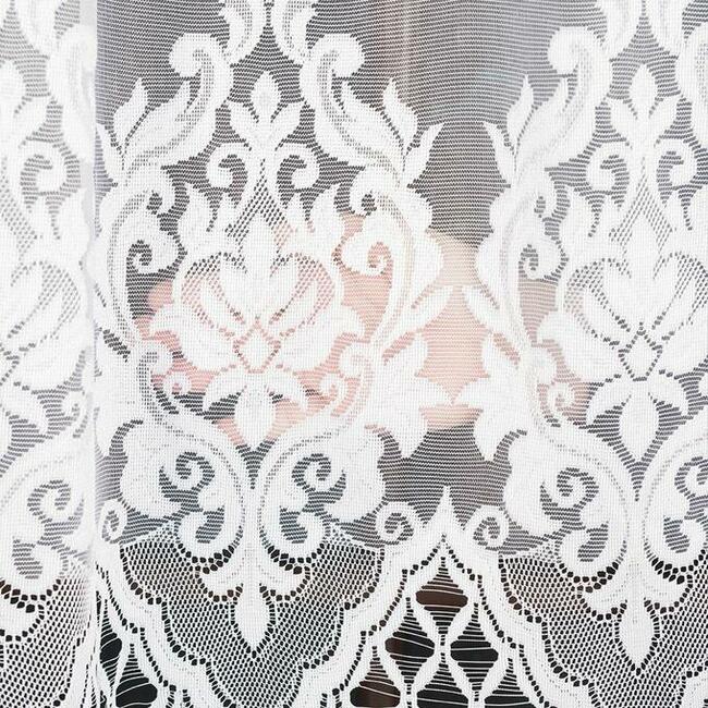 Firany żakardowe na metry, duży wybór wzorów, firana długa