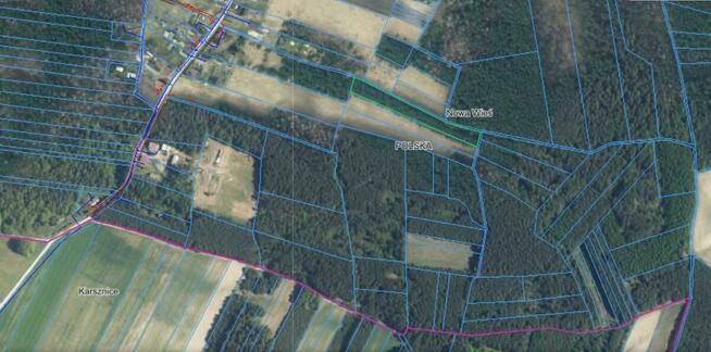 Sprzedam działkę rolną w sąsiedztwie lasów