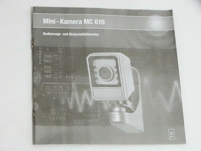 Kamera do monitoringu czarno/biała do bezpośredniego podłącz