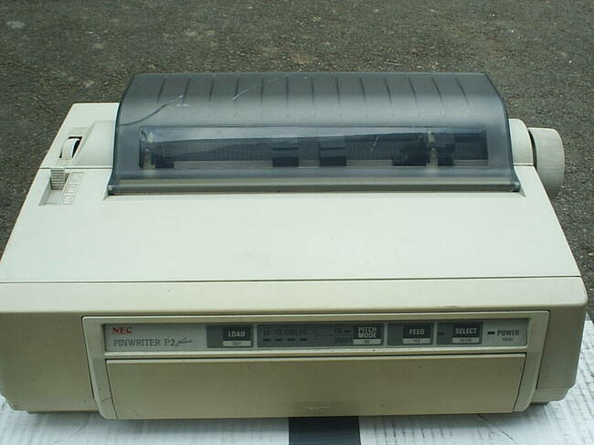 Drukarka igłowa NEC Pinwriter P2+ - dla znawcy tematu.