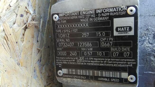 Zębatki Rozrządu Wałek Hatz 1D81