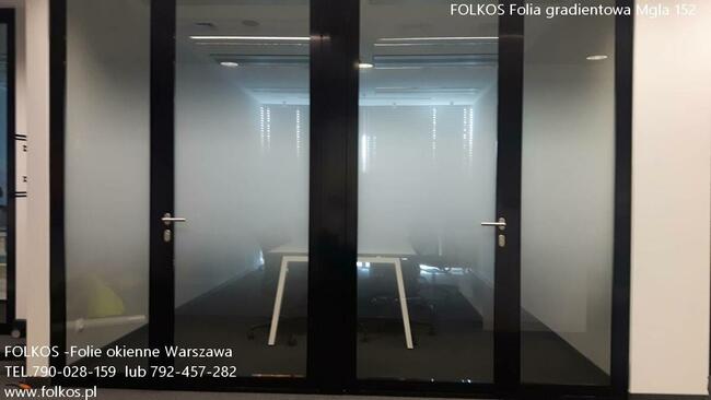 Oklejamy szklane drzwi, oklejamy okna, witryny, balkony Wawa