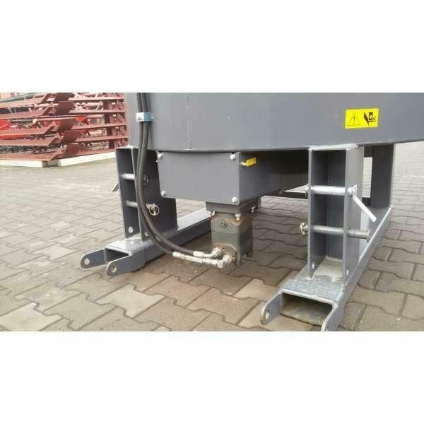 Betoniarka z napędem hydraulicznym 1200L