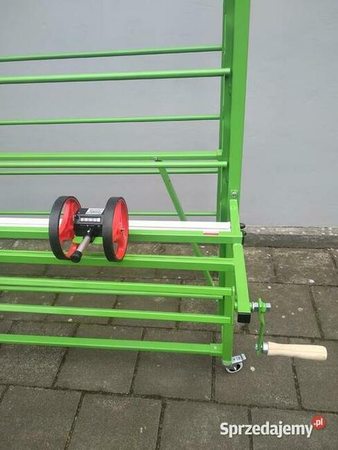 Stojak mobilny do folii - stół z licznikiem składany