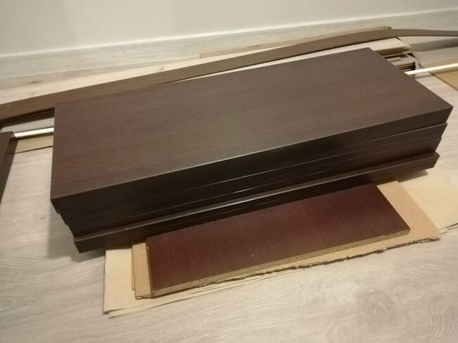 Półki na książki mocne podwójne grube