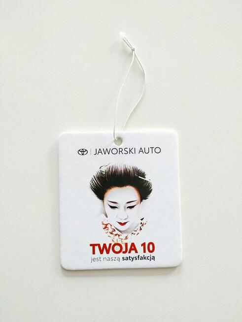 Zawieszki zapachowe z logo Twojej firmy - Promocyjne ceny