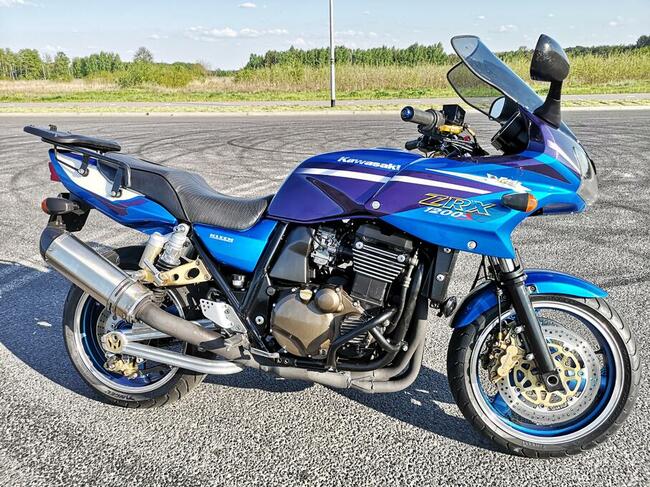 KAWASAKI ZRX 1200S szybki turysta , prawdziwa JAPONIA zadba