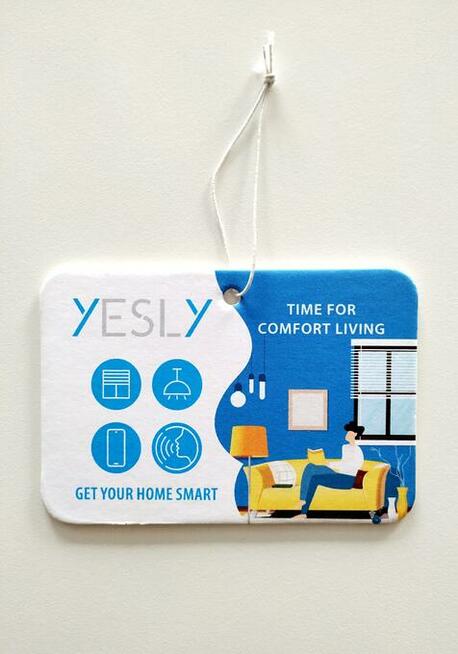 Zawieszki zapachowe z logo Twojej firmy - Promocyjne ceny