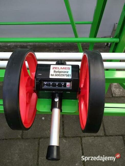 Stojak mobilny do folii - stół z licznikiem składany