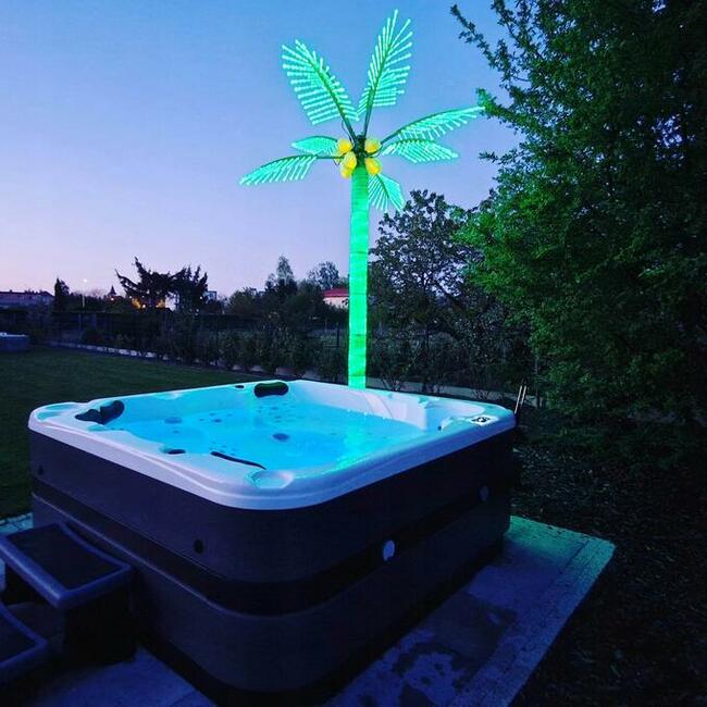 PALMA LED ZEWNĘTRZNA 4,5M - OGRÓD Beach Bar NOWOŚĆ