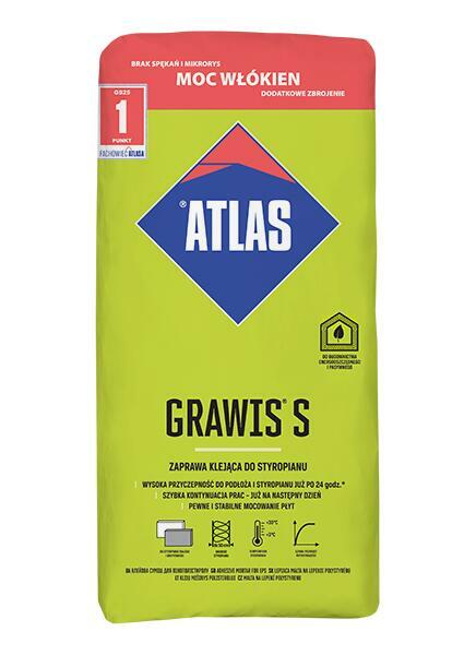 ATLAS GRAWIS S zaprawa klejąca do styropianu