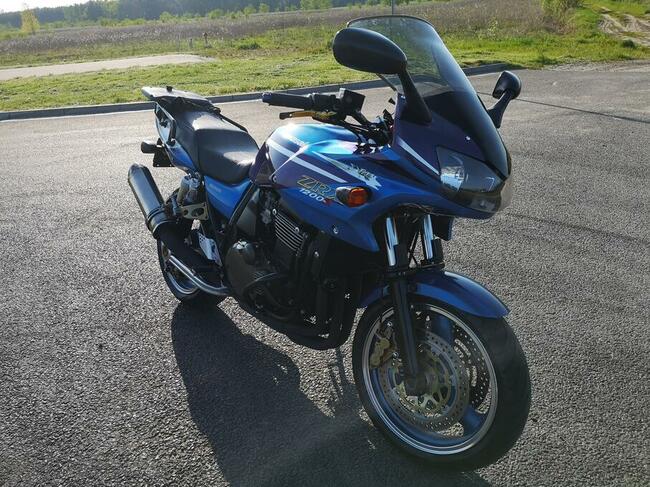 KAWASAKI ZRX 1200S szybki turysta , prawdziwa JAPONIA zadba