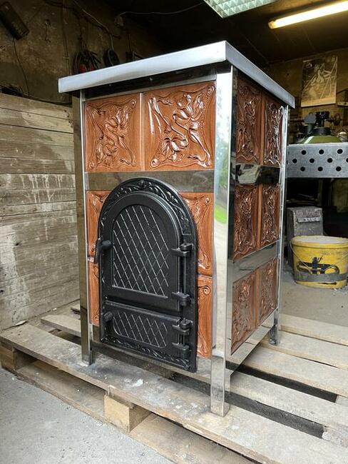 Kuchnia kaflowa, piec kaflowy, koza, zdun, westfalka