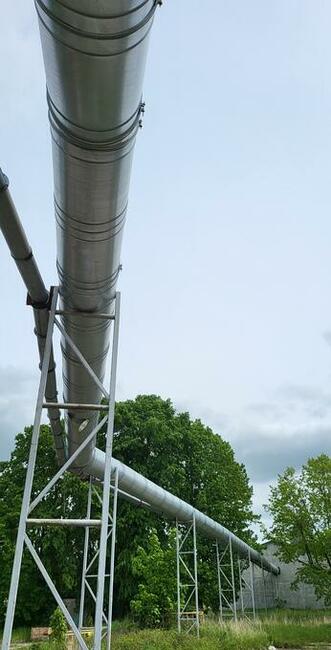 Kompletna linia instalacja odciągu TROCIN Ferrari Duża Mocna