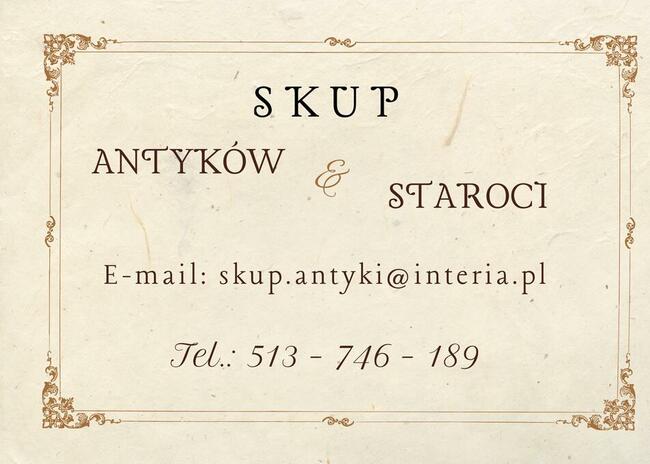 Skup ANTYKÓW i STAROCI