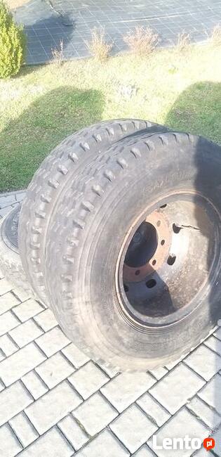 2 opony 9.00 R20 SM210 z felgą 20x8