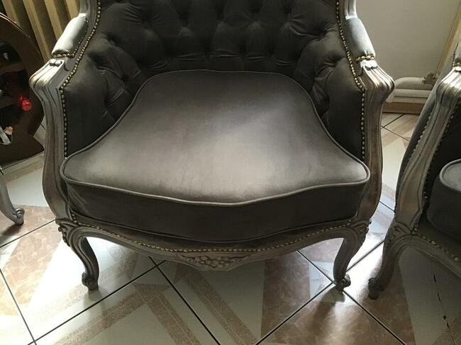 Wypoczynek ludwikowski, fotele bergery ,meble ludwikowskie